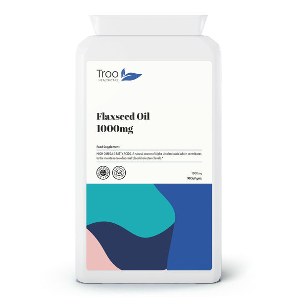 Picture of Flaxseed Oil 1000mg 90 Vegan Softgel Capsules