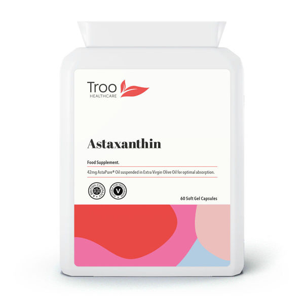 Picture of Astaxanthin 42mg AstaPure Oil 60 Softgel Capsules
