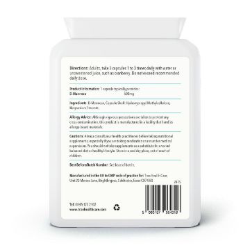 d mannose uti urinary supplement