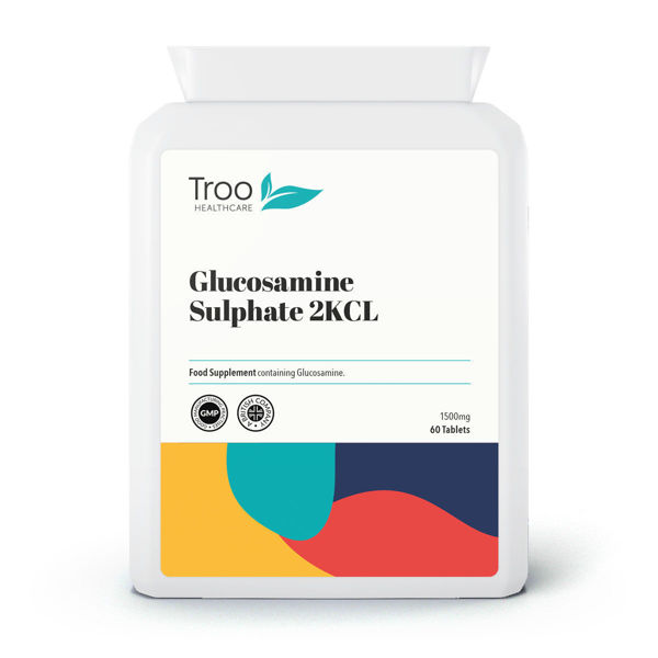 Picture of Glucosamine Sulphate 2KCL 1500mg 60 Tablets