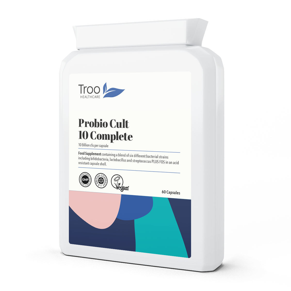 Probiotic Lactobacillus Acidophilus Multi Strain 10 Billion CFU Troo