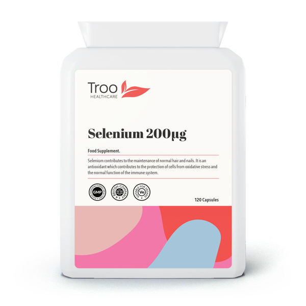 Picture of Selenium 200mcg 120 Capsules