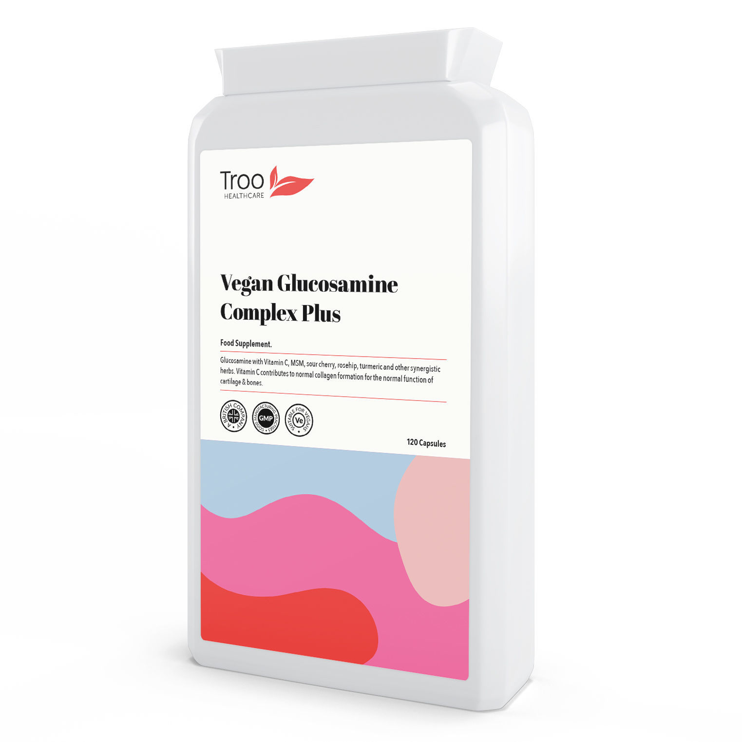 Vegan Glucosamine Joint Support Complex with MSM. Healthcare