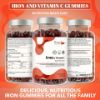 iron and vitamin c gummies supplement