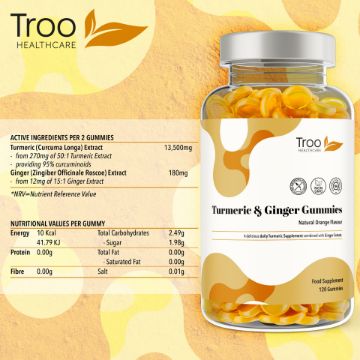 Picture of Turmeric and Ginger - Orange Flavour Gummies
