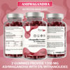 Picture of Ashwagandha 600mg - 150 Natural Raspberry Flavour Gummies