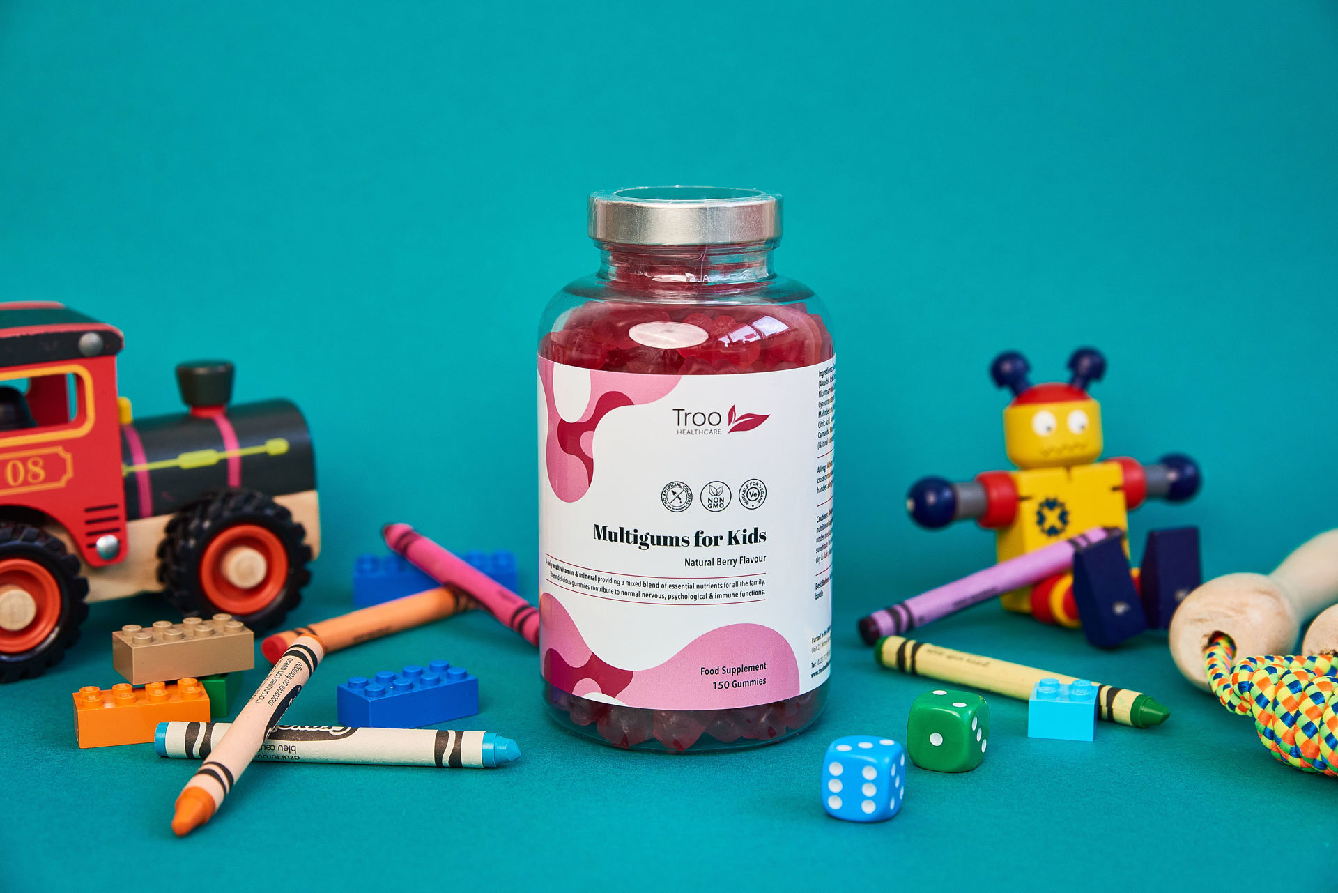 Boy Ate 150 Gummy Vitamins For Breakfast Multivitamin and Mineral Gummies for Children - Troo Health. Healthcare