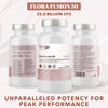 Picture of FabFlora Advanced Probiotics 60 Capsules - 30 Strain 22.5 Billion CFU
