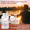 Picture of FabFlora Elite Advanced Probiotic 60 Capsules - 30 Strain 45 Billion CFU