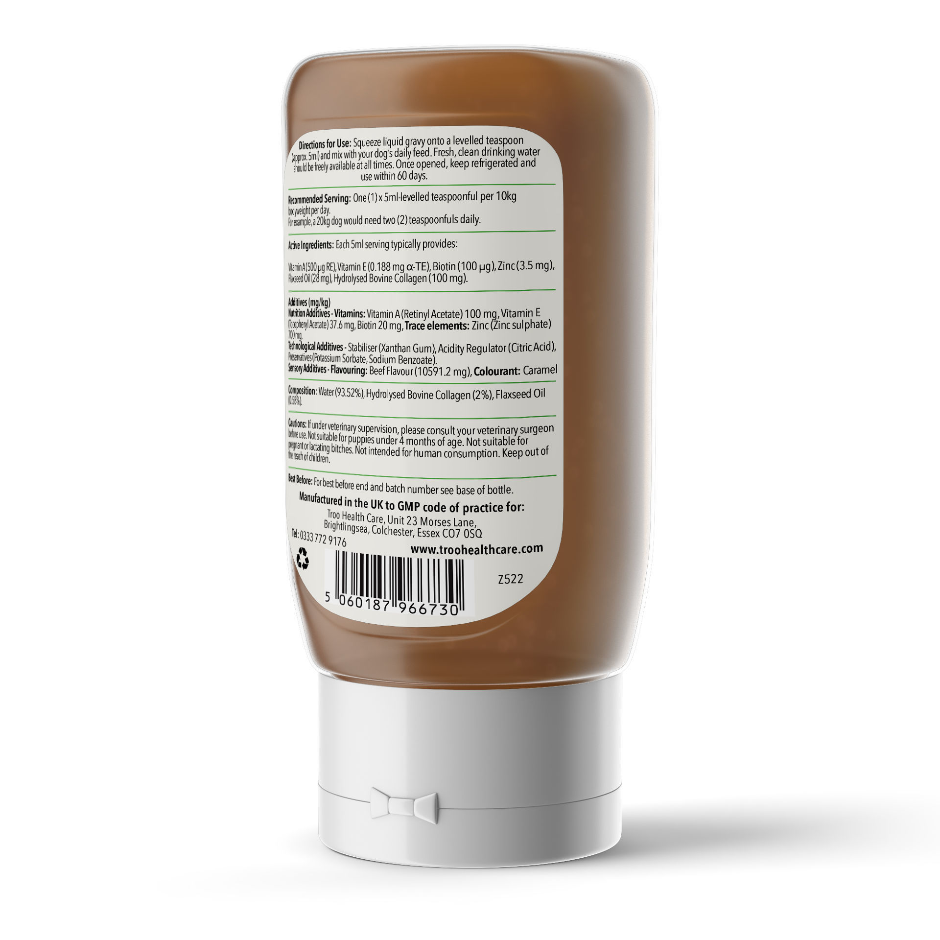 TrooDerma Skin & Coat Support Gravy for Dogs Troo Health Care. Healthcare Supplements Made in