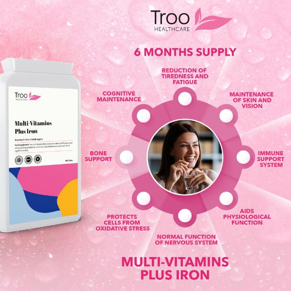 Picture of Multivitamin Plus Iron 180 Tablets