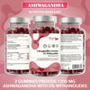 Picture of Ashwagandha 600mg - 60 Natural Raspberry Flavour Gummies