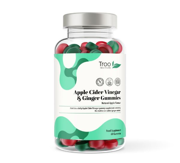 Picture of Apple Cider Vinegar  Ginger - Natural Apple Flavour Gummies