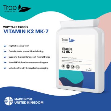 Picture of Vitamin K2 MK-7 100µg 120 Capsules