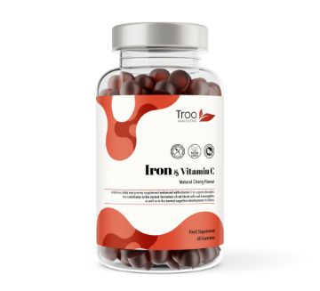 Picture of Iron & Vitamin C - Natural Cherry Flavour Gummies
