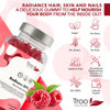 Picture of Radiance HSN Hair Skin & Nails Complex - 60 Raspberry Flavour Gummies