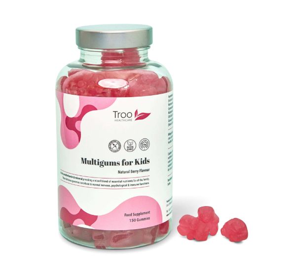 Picture of Multigums for Kids - Natural Berry Flavour Multivitamin Gummies