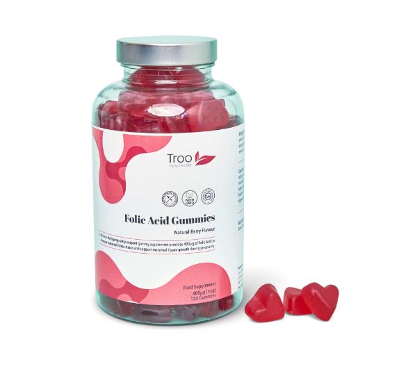 Picture of Folic Acid 400μg - Natural Berry Flavour Gummies
