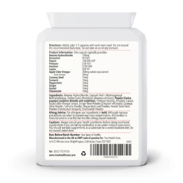 digestive enzymes nutritional supplement