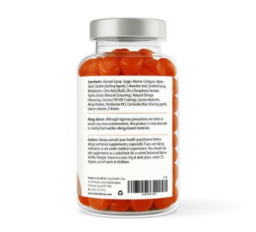 Picture of Collagen Complex -Orange Flavour Gummies