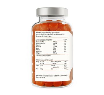 Troo Collagen Orange Gummies