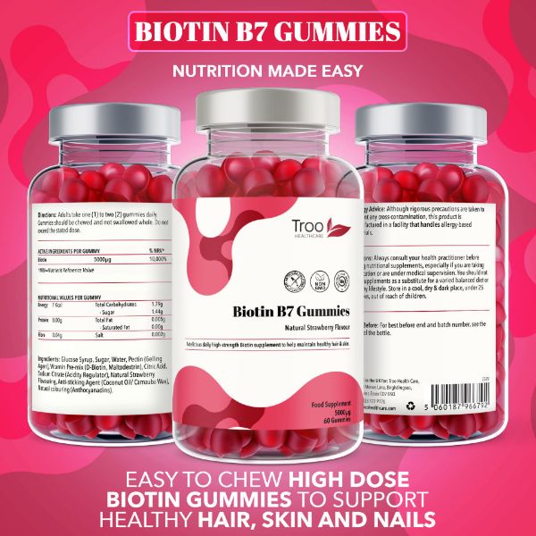 Biotin 5000ug Gummies