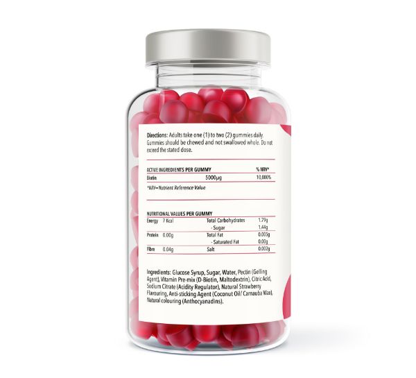 Biotin 5000ug Gummies