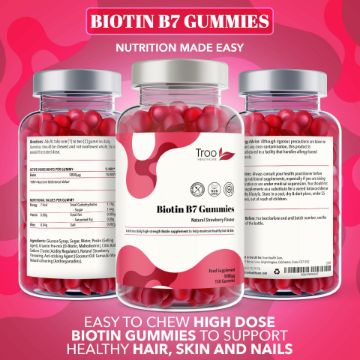 biotin hair growth gummy supplement