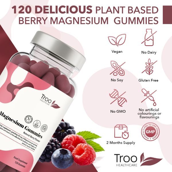 Picture of Magnesium Citrate Gummies - Natural Berry Flavour