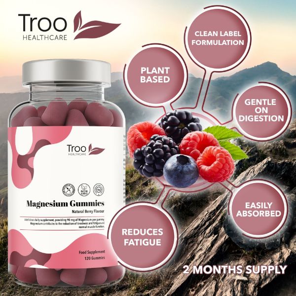Picture of Magnesium Citrate Gummies - Natural Berry Flavour
