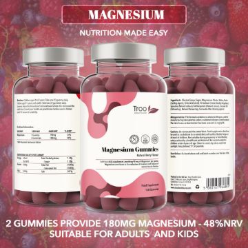 Picture of Magnesium Citrate Gummies - Natural Berry Flavour