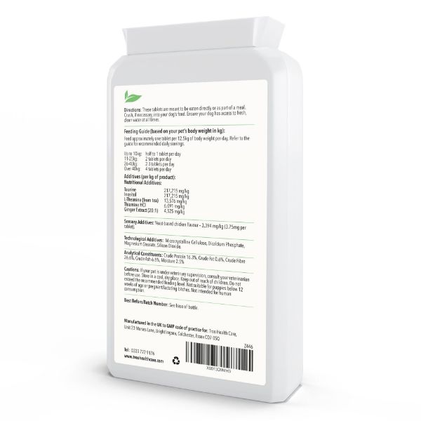 dog calming tablets