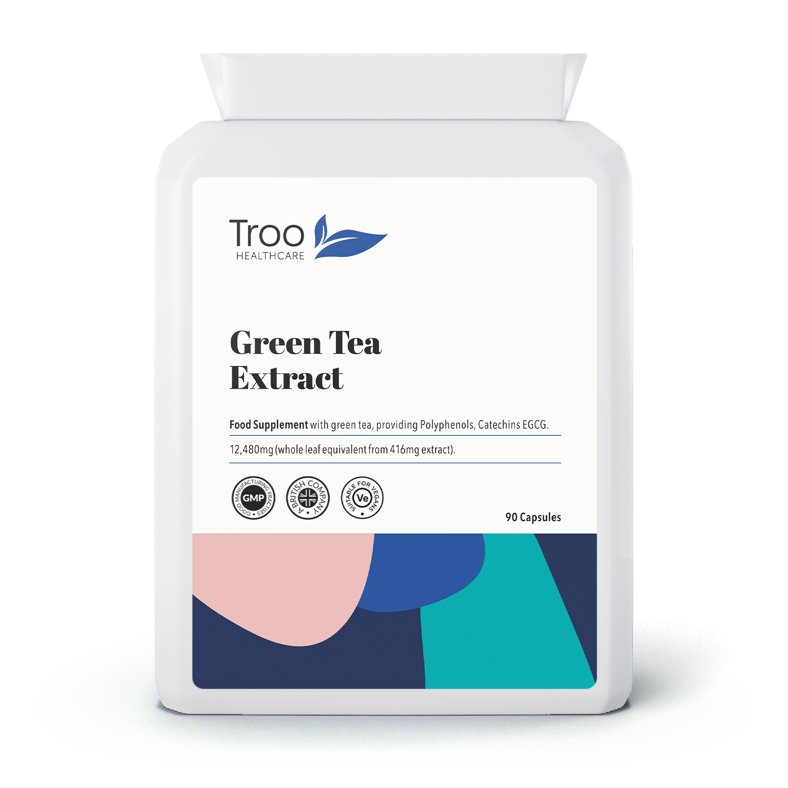 Green Tea Extract Capsules 12480mg - Troo Health Care - Troo Healthcare