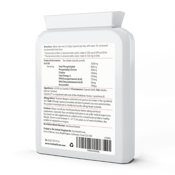 Picture of Superba2™ Krill Oil Extract 500mg 60 Capsules