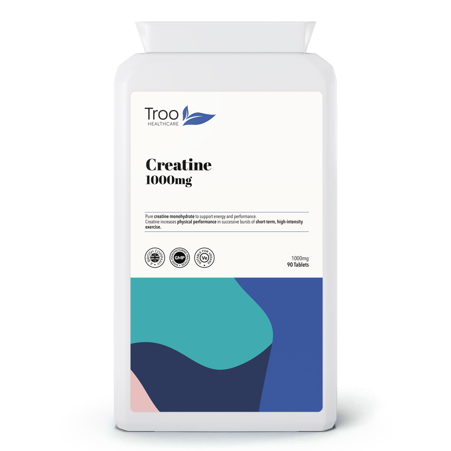 Creatine Tablets 1000mg – 90 Tablets | Troo Health - Troo Healthcare