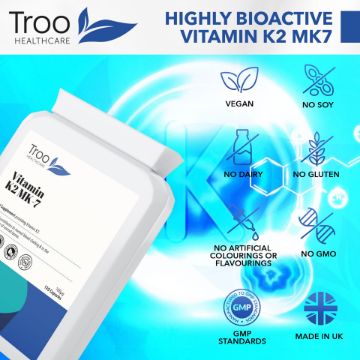 Picture of Vitamin K2 MK-7 100µg 120 Capsules