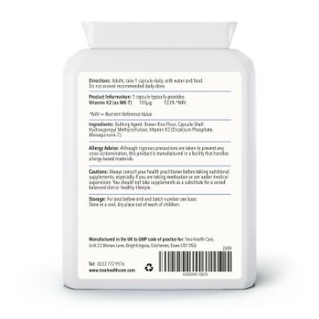 Picture of Vitamin K2 MK-7 100µg 120 Capsules