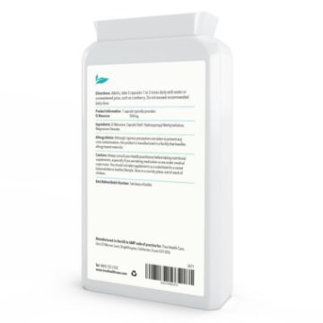 Picture of D-Mannose 500mg 180 Capsules