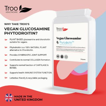 Picture of Vegan Glucosamine  Phytodroitin Complex 90 Capsules