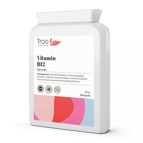Picture of Vitamin B12 Methylcobalamin 1mg 120 Capsules