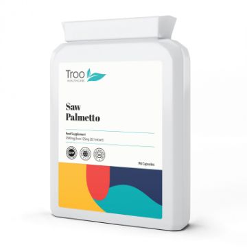 Picture of Saw Palmetto 2500mg from 125mg 20:1 Extract 90 Capsules