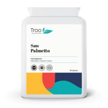 Picture of Saw Palmetto 2500mg from 125mg 20:1 Extract 90 Capsules