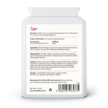 Picture of African Mango Extract 18000mg 60 Capsules